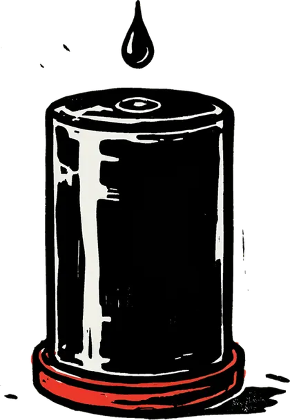 Ilustración de aceite y filtro