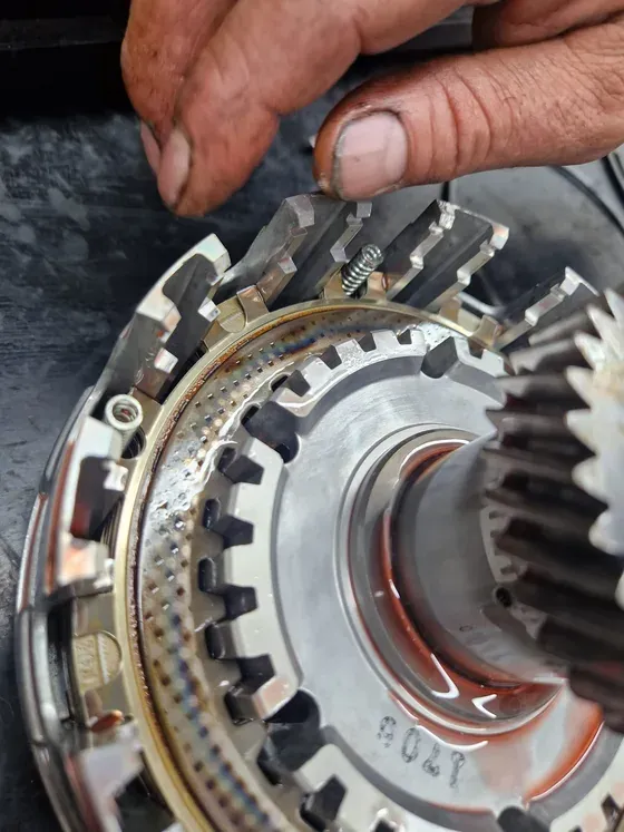 Embrague de T-Max reventado por sobrecalentamiento